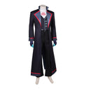 Hazbin Hotel Season 2 Vox Navy Blue Coat Set Men Halloween Carnival Party Cosplay Costume