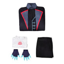 Hazbin Hotel Season 2 Vox Navy Blue Coat Set Men Halloween Carnival Party Cosplay Costume