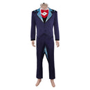 Hazbin Hotel Season 2 Vox Vincent Whittman Blue Suit Halloween Carnival Party Cosplay Costume
