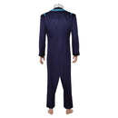 Hazbin Hotel Season 2 Vox Vincent Whittman Blue Suit Halloween Carnival Party Cosplay Costume