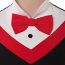 Hazbin Hotel Season 2 Vox Vincent Whittman Blue Suit Halloween Carnival Party Cosplay Costume