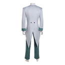 Hazbin Hotel Season 2 Vox Vincent Whittman Men Blue Tailcoat Tuxedo Suit Halloween Carnival Party Cosplay Costume