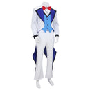 Hazbin Hotel Season 2 Vox White Tailcoat Suit Men Halloween Carnival Party Cosplay Costume
