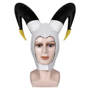 Hazbin Hotel TV Adam Black And White Cosplay Headband Hat Halloween Carnival Costume Accessories