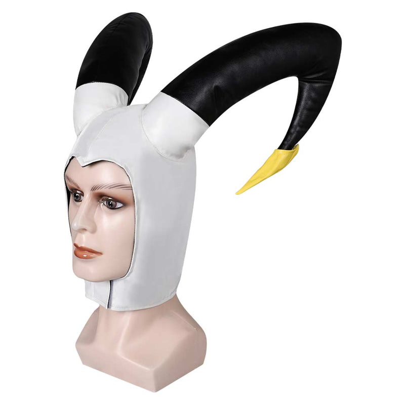 Hazbin Hotel TV Adam Black And White Cosplay Headband Hat Halloween Carnival Costume Accessories