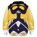 Hazbin Hotel TV Adam Blue Cosplay Hoodie 3D Printed Hooded Sweatshirt Men Women Casual Streetwear Pullover