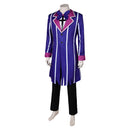Hazbin Hotel TV Alastor Blue Outfit Party Carnival Halloween Cosplay Costume