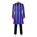 Hazbin Hotel TV Alastor Blue Outfit Party Carnival Halloween Cosplay Costume