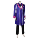 Hazbin Hotel TV Alastor Blue Outfit Party Carnival Halloween Cosplay Costume
