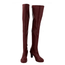 Hazbin Hotel TV Angel Dust Cosplay Knee-high Shoes Boots Halloween Costumes Accessory Custom Made