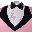 Hazbin Hotel TV Angel Dust Pink Inflatable Full Body Suit Party Carnival Halloween Cosplay Costume