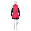 Hazbin Hotel TV Charlie Morningstar Women Pink Dress Combat Outfit Cosplay Costume