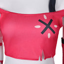 Hazbin Hotel TV Cherri Bomb Women Red Outfit Party Carnival Halloween Cosplay Costume