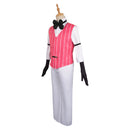 Hazbin Hotel TV Lucifer Morningstar Vest Pants Full Set Party Carnival Halloween Cosplay Costume