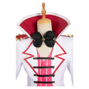 Hazbin Hotel TV Lucifer Morningstar White Combat Suit Party Carnival Halloween Cosplay Costume
