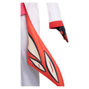 Hazbin Hotel TV Lucifer Morningstar White Combat Suit Party Carnival Halloween Cosplay Costume