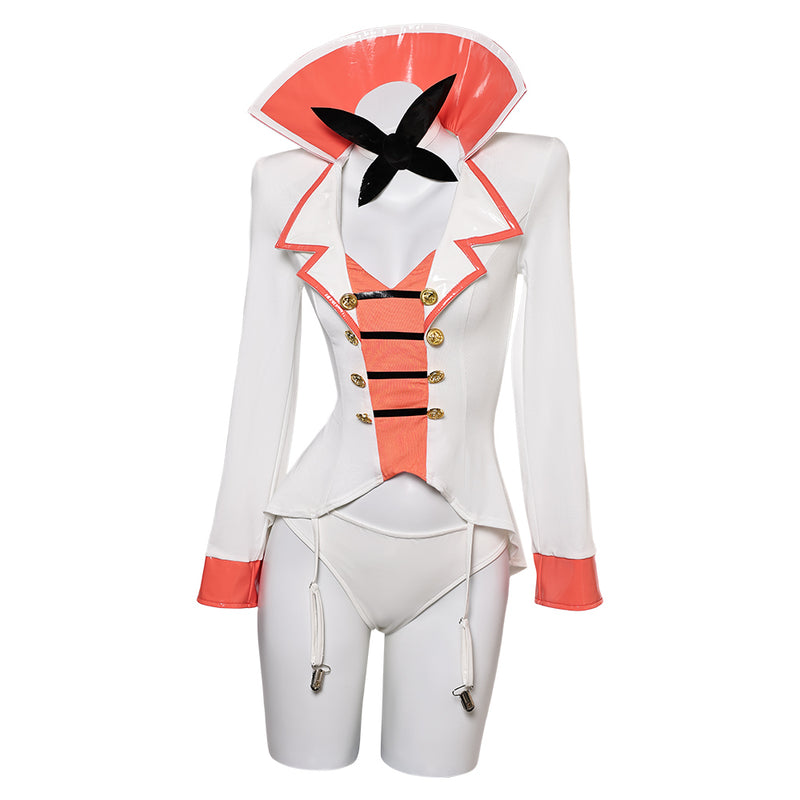 Hazbin Hotel TV Lucifer Morningstar Women Sexy Set Party Carnival Halloween Cosplay Costume