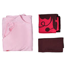 Hazbin Hotel TV Niffty Women Pink Printed Dress Party Carnival Halloween Cosplay Costume