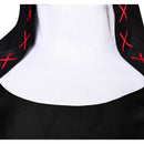 Hazbin Hotel TV Nun Alastor Women Black Dress With Hat Party Carnival Halloween Cosplay Costume