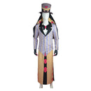 Hazbin Hotel TV Sir Pentious Brown Outfit With Hat Party Carnival Halloween Cosplay Costume