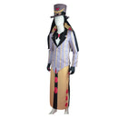Hazbin Hotel TV Sir Pentious Brown Outfit With Hat Party Carnival Halloween Cosplay Costume