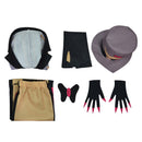 Hazbin Hotel TV Sir Pentious Brown Outfit With Hat Party Carnival Halloween Cosplay Costume