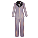 Hazbin Hotel TV Sir Pentious Purple Suit Party Carnival Halloween Cosplay Costume