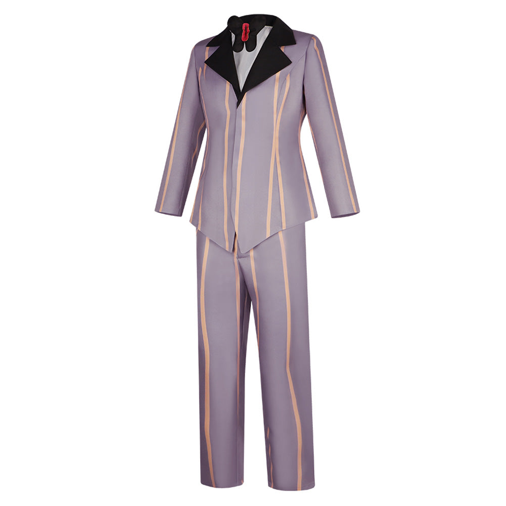 Hazbin Hotel 2025 Season 2 Sir Pentious Grey Outfit Carnival Halloween Cosplay Costume
