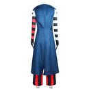 Hazbin Hotel TV Velvette Women Red Blue Outfit Party Carnival Halloween Cosplay Costume