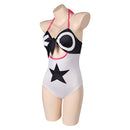 Hazbin Hotel TV Verosika Mayday Women White One-piece Swimsuit Cosplay Costume