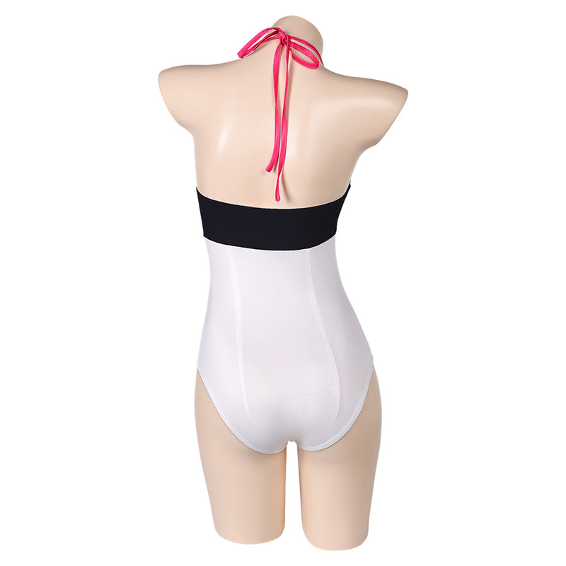 Hazbin Hotel TV Verosika Mayday Women White One-piece Swimsuit Cosplay Costume