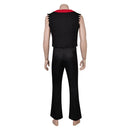 Helluva Boss Hazbin Hotel Satan Black Outfit Carnival Halloween Cosplay Costume