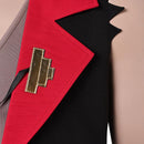 Helluva Boss Hazbin Hotel Satan Black Outfit Carnival Halloween Cosplay Costume