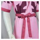 Helluva Boss Hazbin Hotel Stolas Pink Bathrobe Carnival Halloween Cosplay Costume