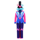 Helluva Boss Hazbin Hotel TV Asmodeus Ozzie Blue Outfit Party Carnival Halloween Cosplay Costume