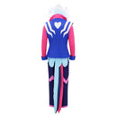 Helluva Boss Hazbin Hotel TV Asmodeus Ozzie Blue Outfit Party Carnival Halloween Cosplay Costume