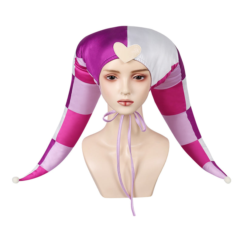 Helluva Boss Hazbin Hotel TV Fizzarolli Purple Cosplay Hat Halloween Carnival Costume Props