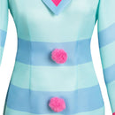 Helluva Boss Hazbin Hotel TV Fizzarolli Women Blue Dress Party Carnival Halloween Cosplay Costume