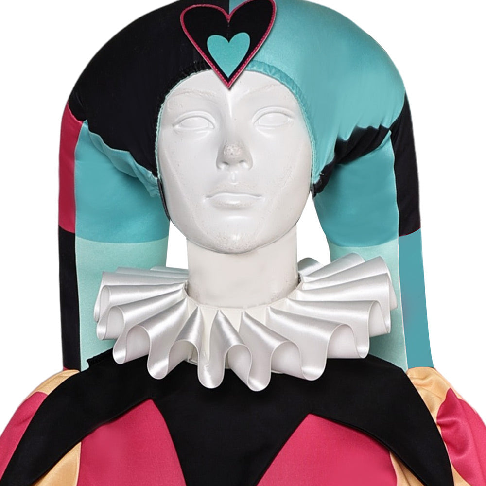 Helluva Boss Hazbin Hotel Fizzarolli Women Clown Suit Party