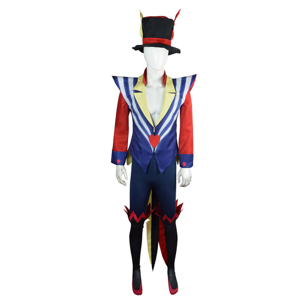 Helluva Boss Hazbin Hotel TV Ozzie Blue Outfit Party Carnival Halloween Cosplay Costume