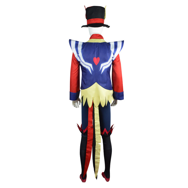 Helluva Boss Hazbin Hotel TV Ozzie Blue Outfit Party Carnival Halloween Cosplay Costume