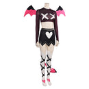 Helluva Boss Hazbin Hotel Verosika Mayday Women Black Outfit Carnival Halloween Cosplay Costume