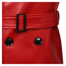 Homicipher Mr. Scarletella Red Leather Coat Carnival Halloween Cosplay Costume