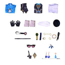 Honkai: Star Rail Game Aventurine Black Outfit Party Carnival Halloween Cosplay Costume