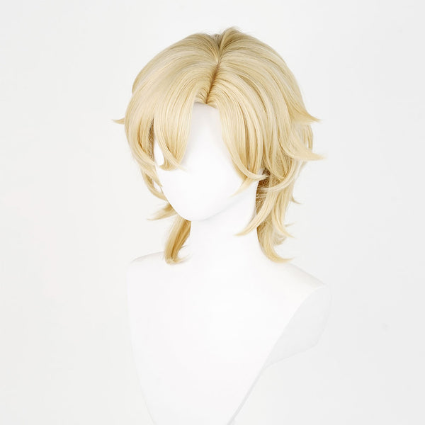 Honkai: Star Rail Game Aventurine Cosplay Wig Heat Resistant Synthetic Hair Carnival Halloween Party Props