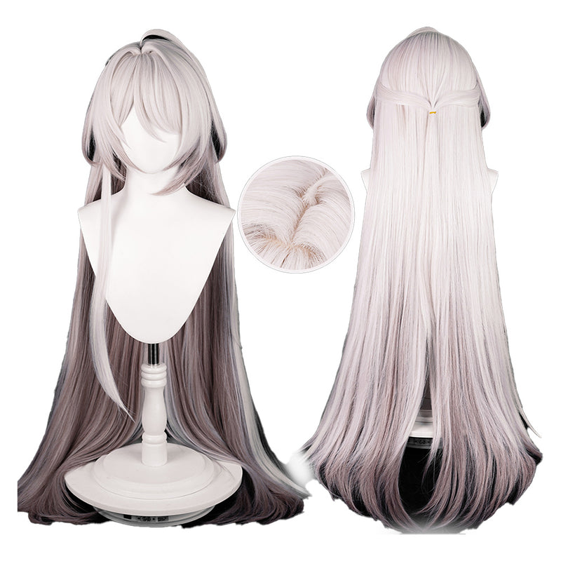 Honkai: Star Rail Game Huangquan Pink Cosplay Wig Heat Resistant Synthetic Hair Carnival Halloween Party Props