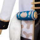 Honkai: Star Rail Game Jing Yuan White Outfit Party Carnival Halloween Cosplay Costume