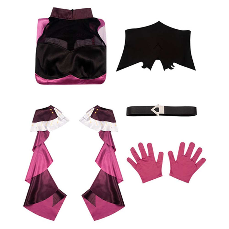 Honkai: Star Rail Game Kafka Women Purple Dress Party Carnival Halloween Cosplay Costume