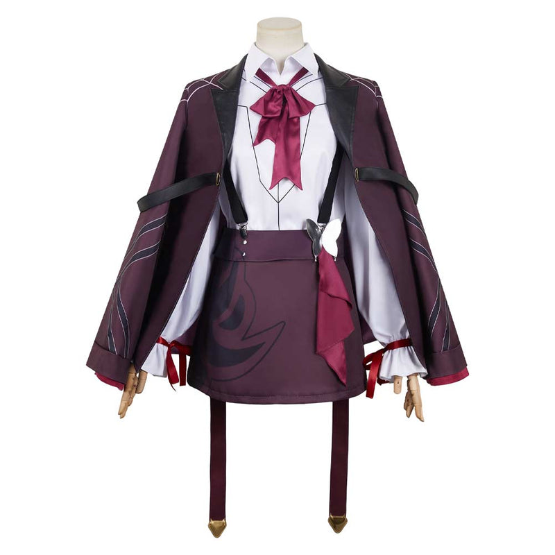 Honkai: Star Rail Game Kafka Women Purple Outfit Party Carnival Halloween Cosplay Costume