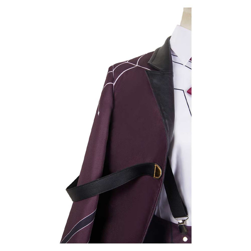 Honkai: Star Rail Game Kafka Women Purple Outfit Party Carnival Halloween Cosplay Costume